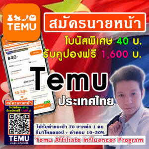 temu affiliate influencer program